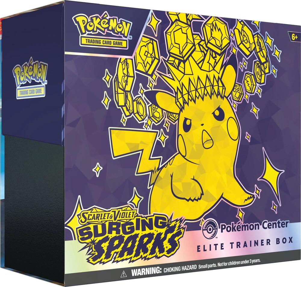 Pokémon Scarlet & Violet Surging Sparks Elite Trainer Box ETB