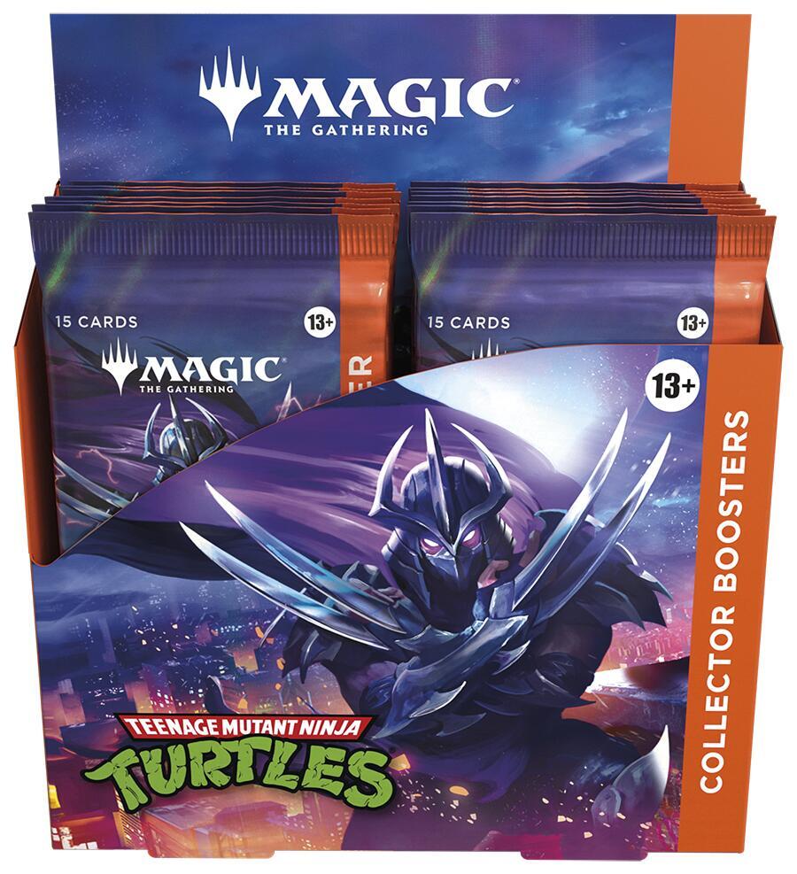Magic: The Gathering Teenage Mutant Ninja Turtles Collector Booster Box (12 Packs) | MTG Universes Beyond