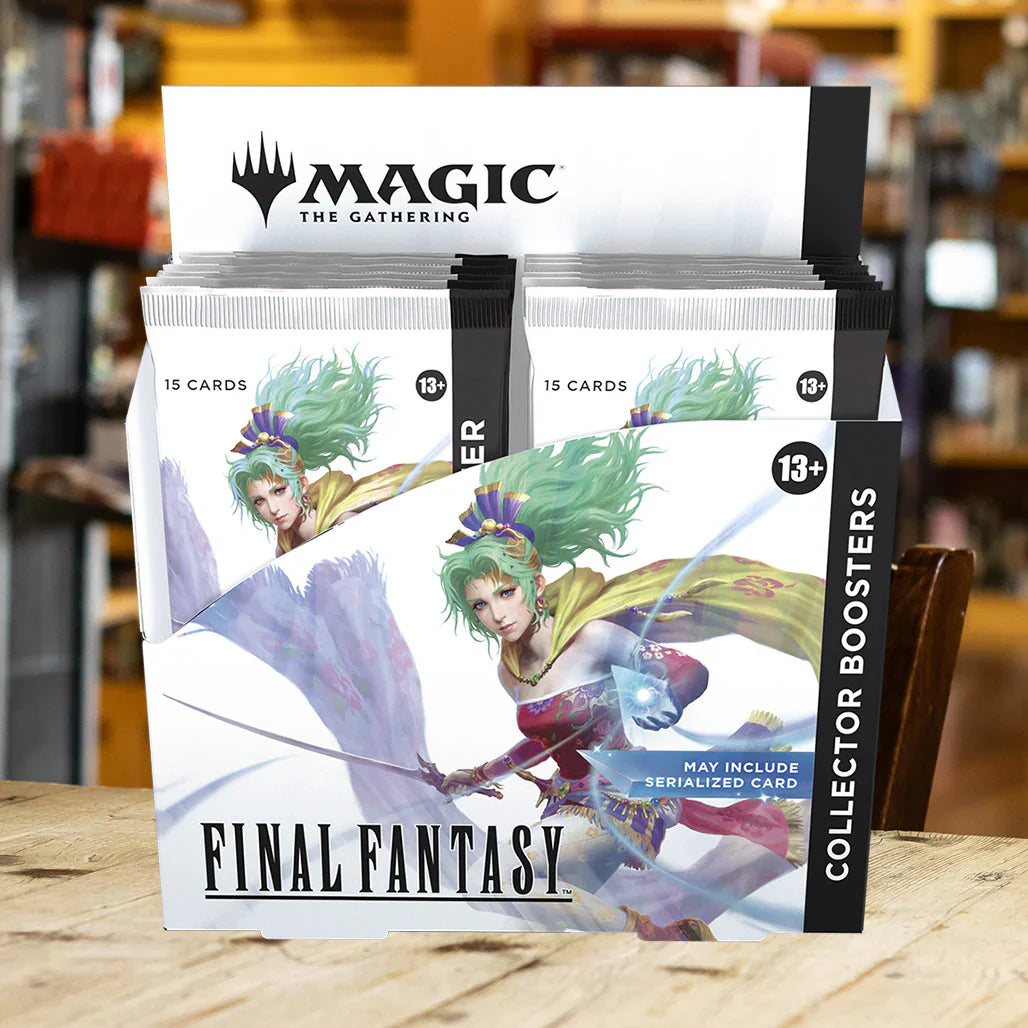 Magic: The Gathering Final Fantasy Collector Booster Box (12 Packs) – Premium MTG Sealed Display