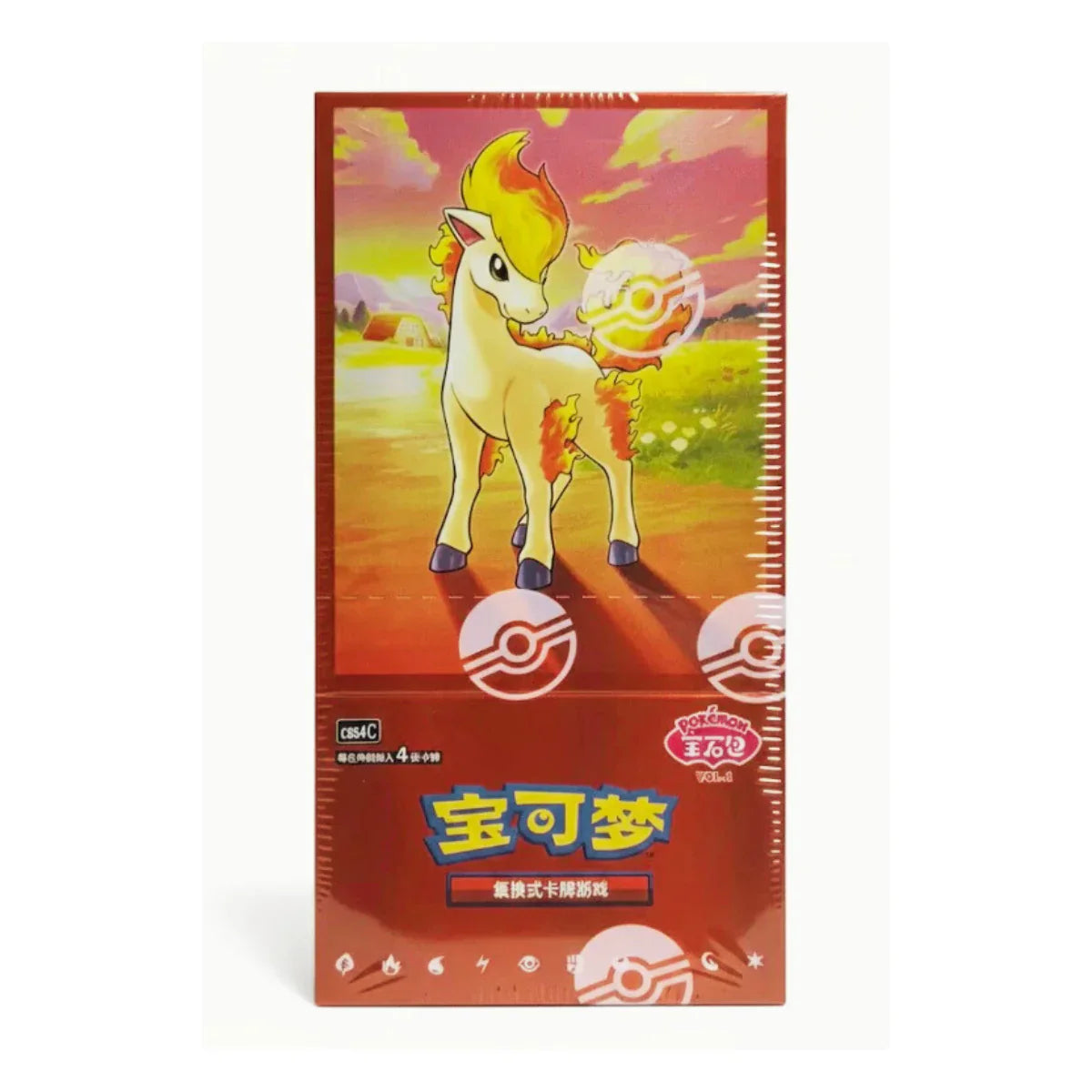 Pokémon Gem Pack Vol. 4 Booster Box (Chinese) | Pokémon Trading Card Game Sealed Product