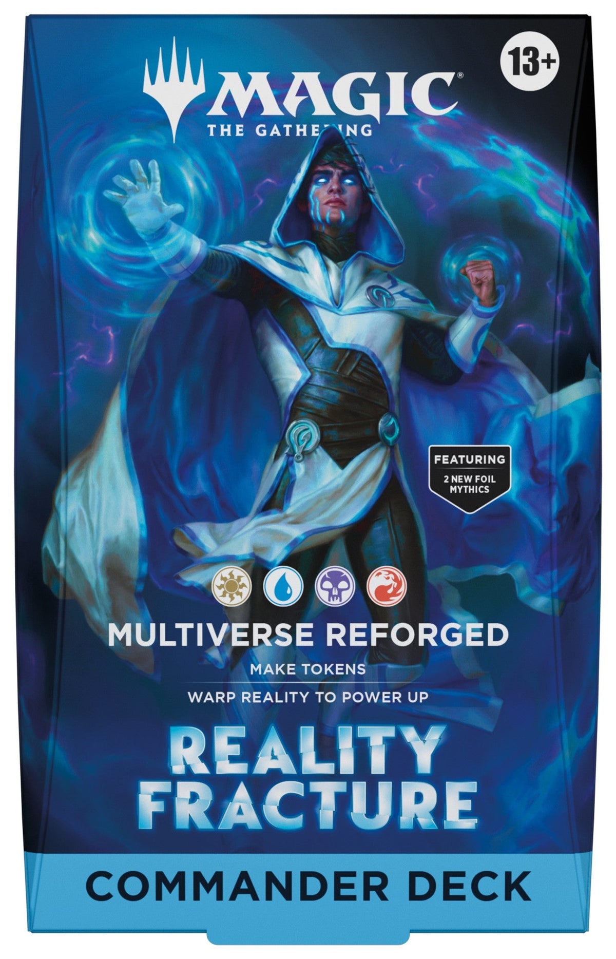 Magic: The Gathering Reality Fracture Commander Deck Case (4 Decks) | MTG Commander Deck Carton