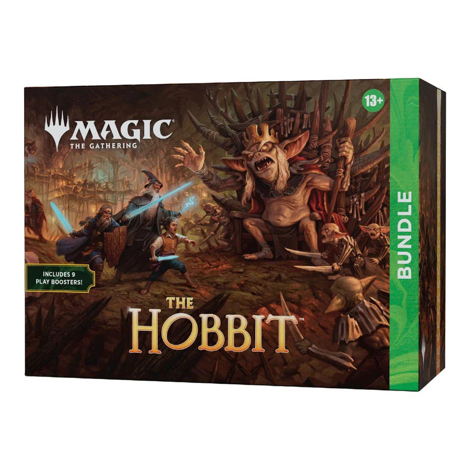 Magic: The Gathering The Hobbit Bundle – Play Boosters, Lands & Accessories (MTG Sealed)