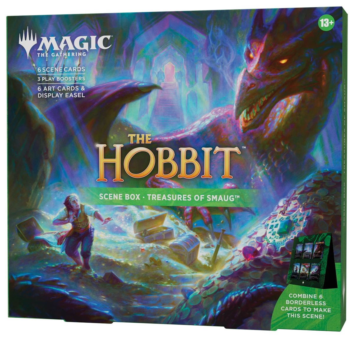 Magic: The Gathering The Hobbit Scene Box Display – Treasures of Smaug (4 Boxes) – MTG Sealed
